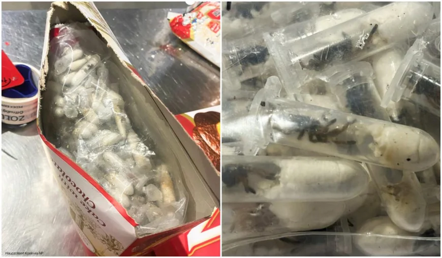 1.500 de tarantule ascunse în ambalaje de biscuiți, descoperite de vameşi pe un aeroport din Germania