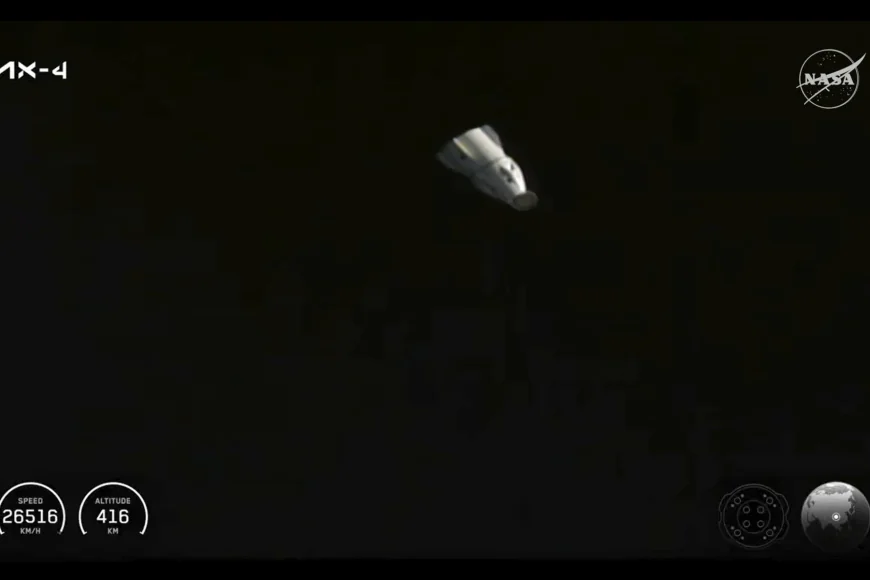VIDEO Primul astronaut trimis vreodată de Ungaria în spațiu s-a întors pe Pământ la bordul capsulei Crew Dragon