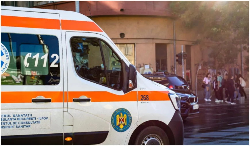 Muncitor rănit după ce a căzut de la 6 metri, când lucra la centrala electrică din Vaslui. A ajuns la spital