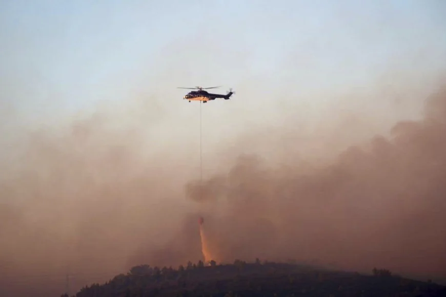 VIDEO MAE, atenționare de călătorie pentru Franța: Incendiu de vegetație de proporții la Martigues. Focul se extinde rapid