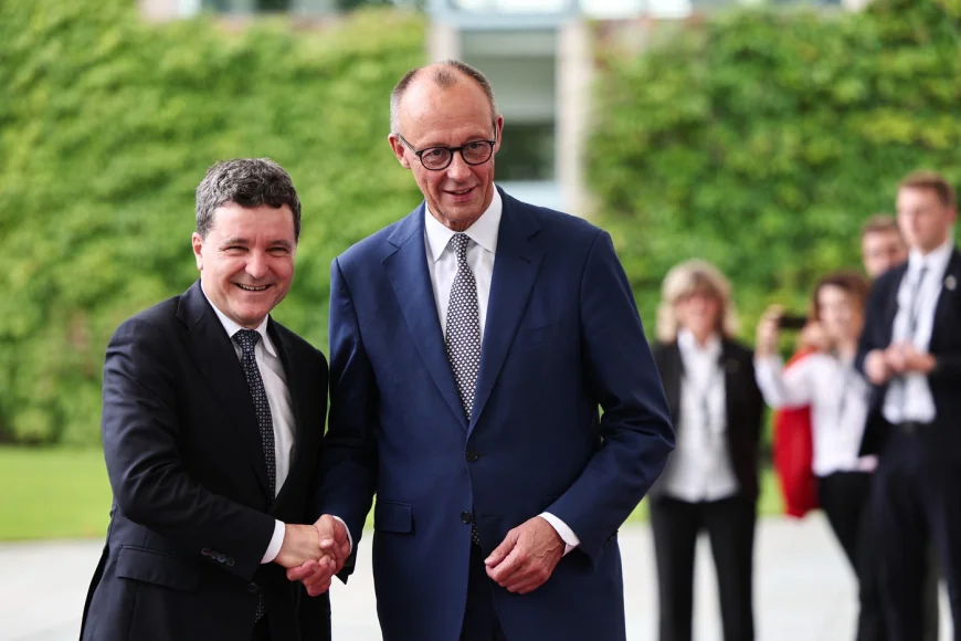 Nicuşor Dan, vizită oficială în Germania. Şeful statului s-a întâlnit la Berlin cu cancelarul Merz și președintele Steinmeier