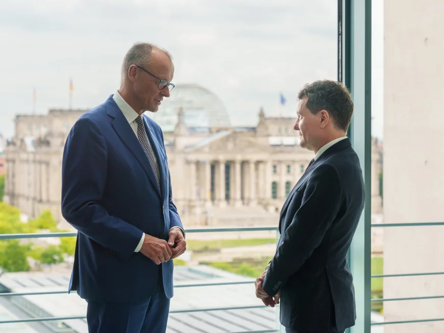 Nicușor Dan la Berlin. România și Germania au semnat un plan de acțiune comun pentru intensificarea relațiilor. Colaborarea în industria de apărare, printre priorități