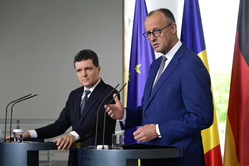 Germania și România se implică pentru ca Moldova să nu fie destabilizată de Rusia, spune Friedrich Merz
