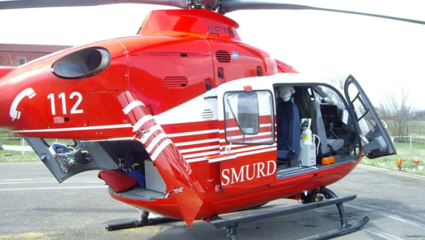 Trafic blocat pe Transalpina după un accident cu mai multe motociclete. A fost solicitat un elicopter SMURD